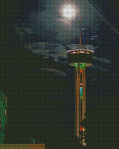 San Antonio Tower Diamond Paintings