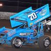 Blue Sprint Car Diamond Paintings