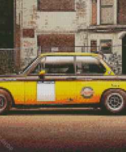 Yellow Bmw E10 Diamond Paintings