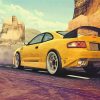 Yellow Jdm Car Diamond Paintings