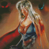 Aesthetic Super Woman Diamond Paintings