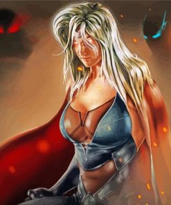 Aesthetic Super Woman Diamond Paintings