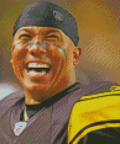 American Football Wide Receiver Hines Ward Diamond Paintings