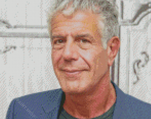 Anthony Bourdain Diamond Paintings