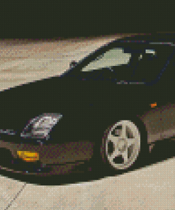 Black Honda Prelude Diamond Paintings