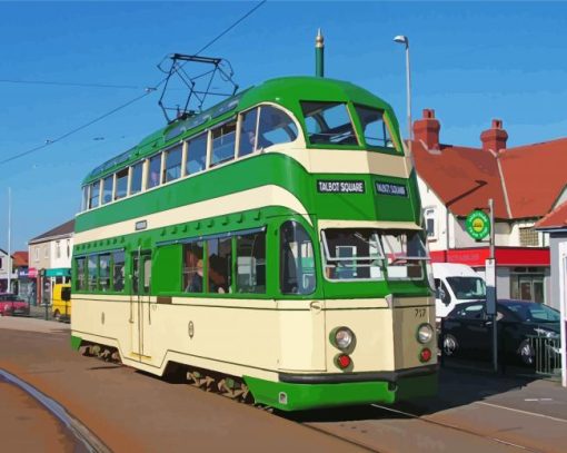 Blackpool Tramway Diamond Paintings