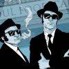 Blues Brothers Art Illustration Diamond Paintings