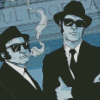 Blues Brothers Art Illustration Diamond Paintings