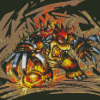 Bowser Character Diamond Paintings