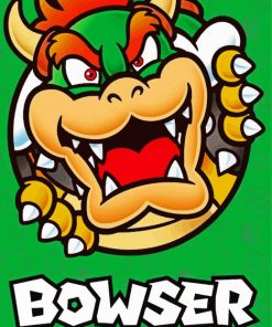 Bowser Poster Diamond Paintings