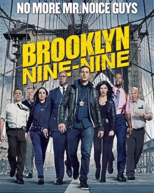 Brooklyn 99 Poster Diamond Paintings