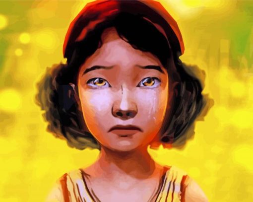 Clementine Crying Art Diamond Paintings