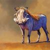 Common Warthog Animal Diamond Paintings