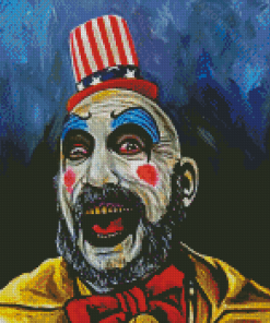 Creepy Captain Spaulding Diamond Paintings