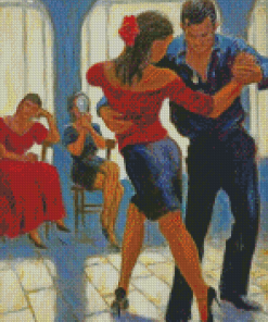 Cuba Salsa Dancers Diamond Paintings