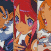 Disgaea Anime Characters Diamond Paintings