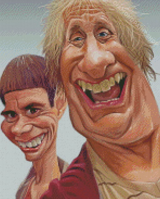 Dumb And Dumber Caricature Diamond Paintings