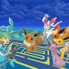 Eeveelution Pokemon Anime Diamond Paintings