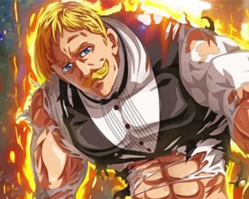 Escanor Nanatsu No Taizai Diamond Paintings