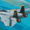 F 14 Tomcat Aircraft Diamond Paintings