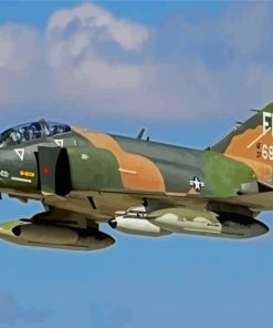 F4 Phantom Jet Diamond Paintings