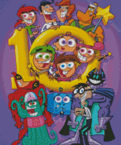 Fairly Oddparents Animated Series Diamond Paintings