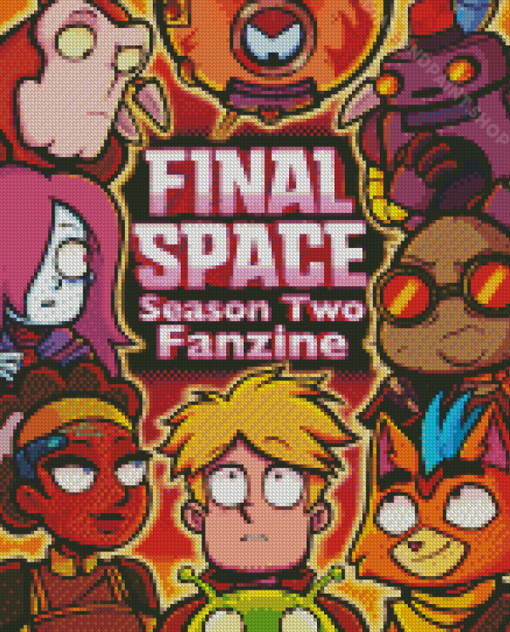 Final Space Poster Diamond Painting