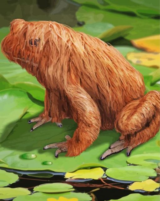 Hairy Frog Diamond Paintings