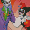 Harley And Joker Cartoon Diamond Paintings