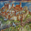 Hastings Castle Art Diamond Paintings