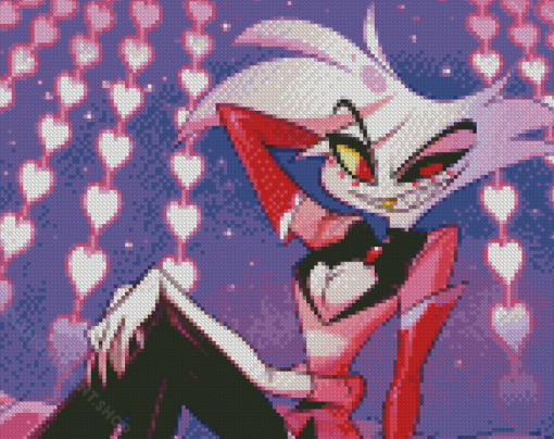 Hazbin Hotel Angel Dust Diamond Paintings