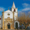 Igreja De Santa Maria Obidos Diamond Paintings