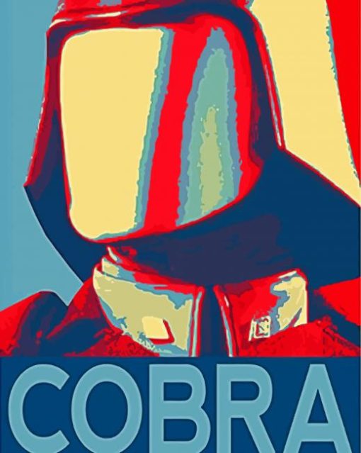 Illustration Cobra Commander Poster Diamond Paintings