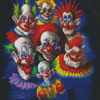 Killer Clowns Art Diamond Paintings