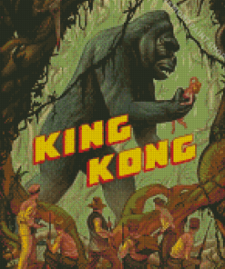 King Kong Movie Diamond Paintings