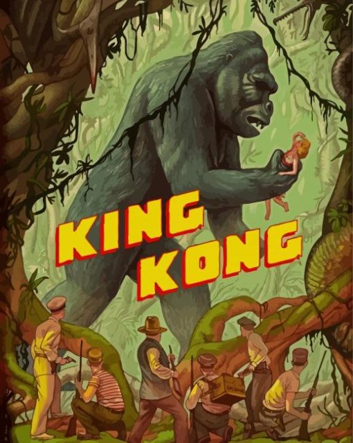 King Kong Movie Diamond Paintings