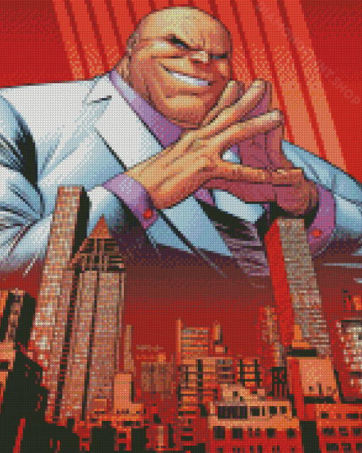 Kingpin Character Diamond Paintings