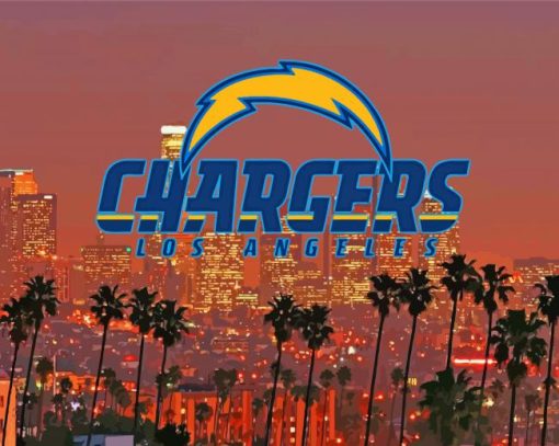 Los Angeles Chargers Logo Diamond Paintings