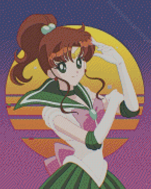 Makota Sailor Jupiter Diamond Paintings