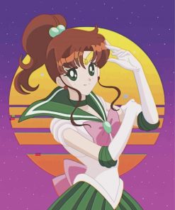 Makota Sailor Jupiter Diamond Paintings