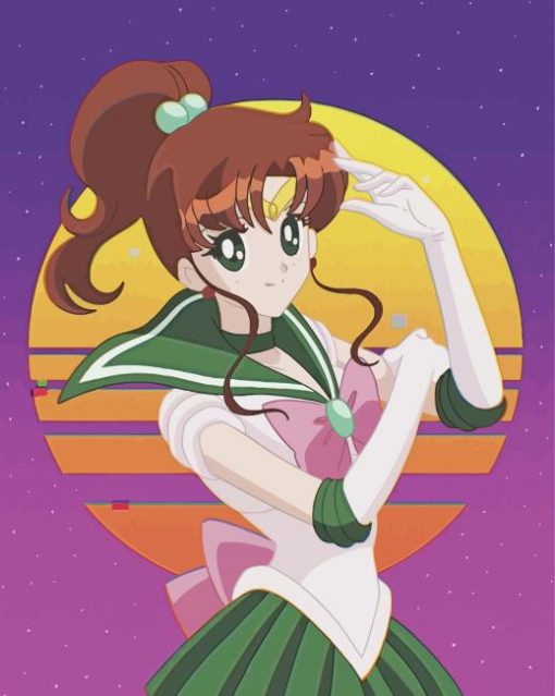 Makota Sailor Jupiter Diamond Paintings