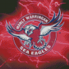 Manly Warringah Sea Eagles Logo Diamond Paintings