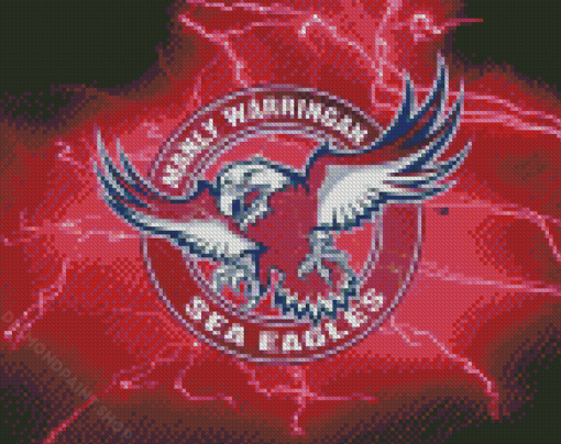 Manly Warringah Sea Eagles Logo Diamond Paintings