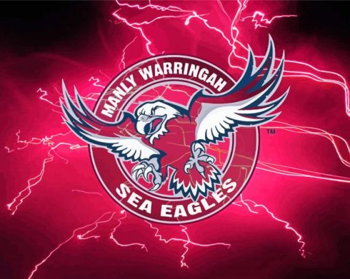 Manly Warringah Sea Eagles Logo Diamond Paintings