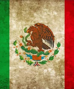 Mexican Flag Diamond Paintings