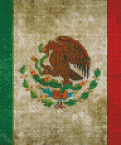 Mexican Flag Diamond Paintings