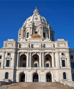 Minnesota State Capitol St Paul Minnesota Diamond Paintings