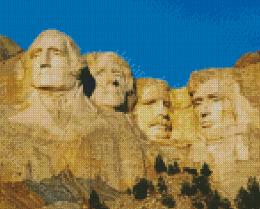 Mount Rushmore Diamond Paintings