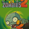 Plants Vs Zombies Video Game Diamond Paintings