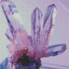 Purple Amethyst Crystals Diamond Paintings